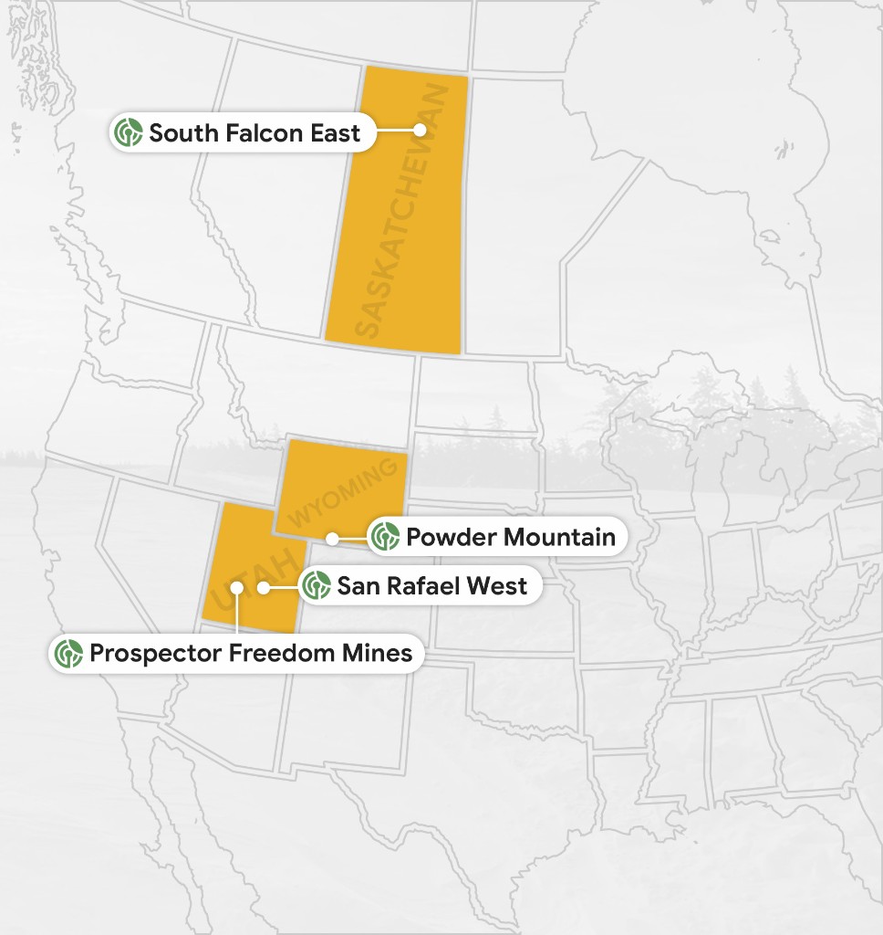 Terra Clean Energy Project Locations
