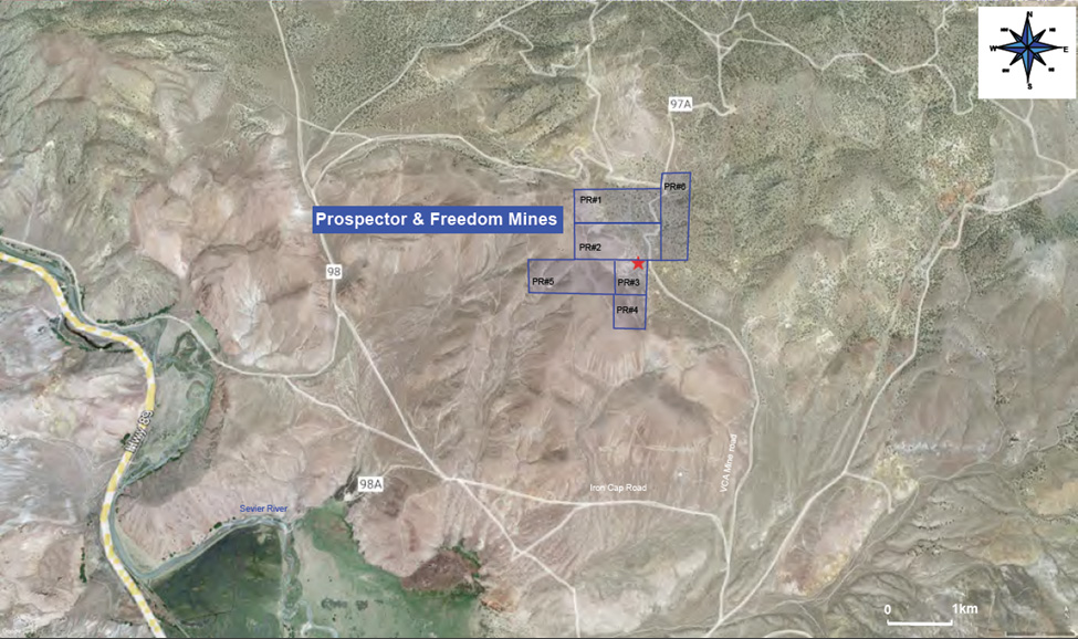 Prospector Freedom Mines Map